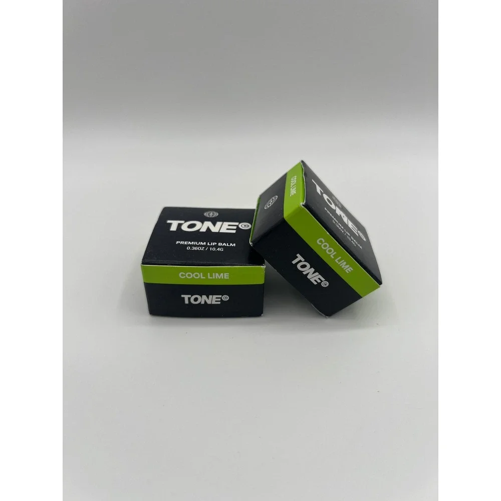 Tone Premium Lip Balm Cool Lime 0.36oz 10.4g Moisturizing Lip Treatment New